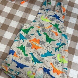 🟢10/$10 - Dinosaur Print Overalls for Kids